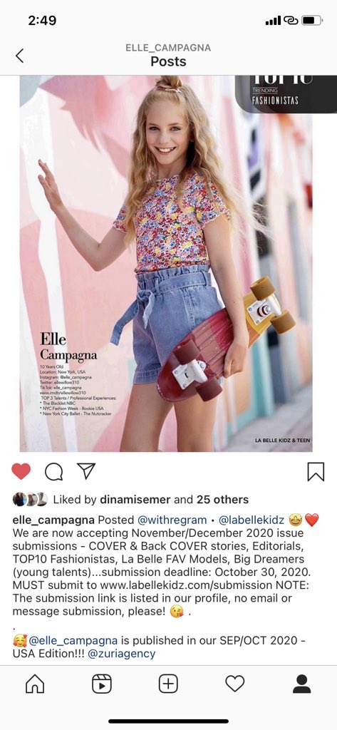 ellewillow310's tweet photo. My first time in a magazine, yay! 🎉🤗Thanks #labellekidz https://t.co/YjwcMT7ZA1
