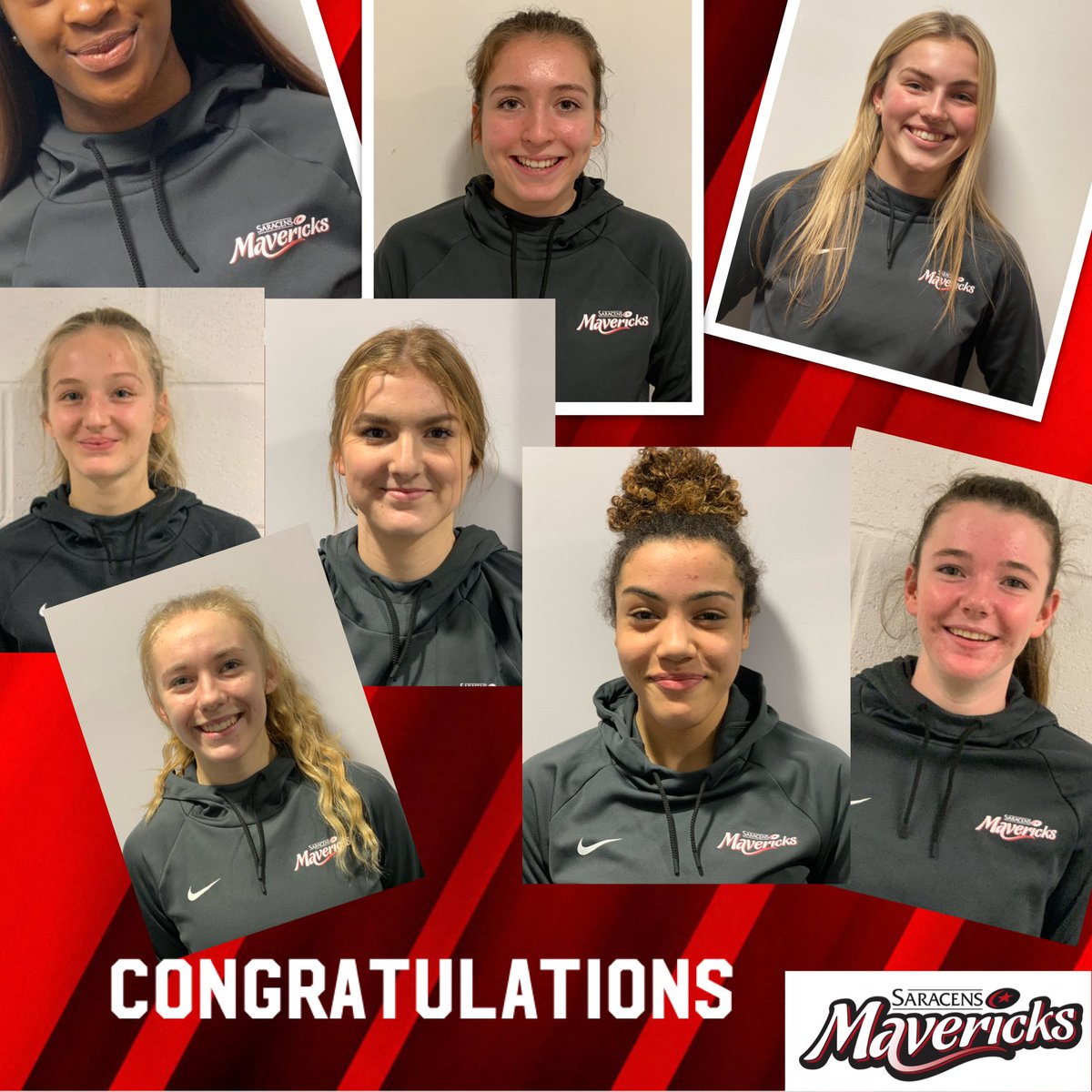 Congrats to <a href="/libbyburgess12/">Liberty Burgess</a> <a href="/baylis_bella/">Bella Baylis</a> <a href="/hollymjamesx/">Hols🦋</a> <a href="/jada_autumn/">Jada Autumn</a> <a href="/chater_eva/">Eva Chater</a> <a href="/PippaD11/">Pippa Dixon</a> <a href="/josie_groves1/">Josie Groves</a> <a href="/zoeallanson1/">zoeallanson</a> who’ve been invited to attend England Netball’s Roses Academy December Selection day, where trials will take place to be part of Roses Academy 2020-2021 squad❤️