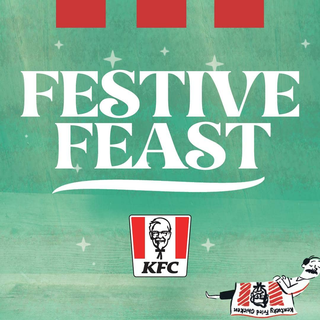 sizz9's tweet photo. New Normal. New Christmas. Same Delicious TASTE!
.
We've got something for everyone.
.
ORDER NOW via WhatsApp 537-8888.
.
#FestiveFeast #2pcDeal #BigBox #OrderNOW #OrderMyKFC https://t.co/GyxgO6uIpE