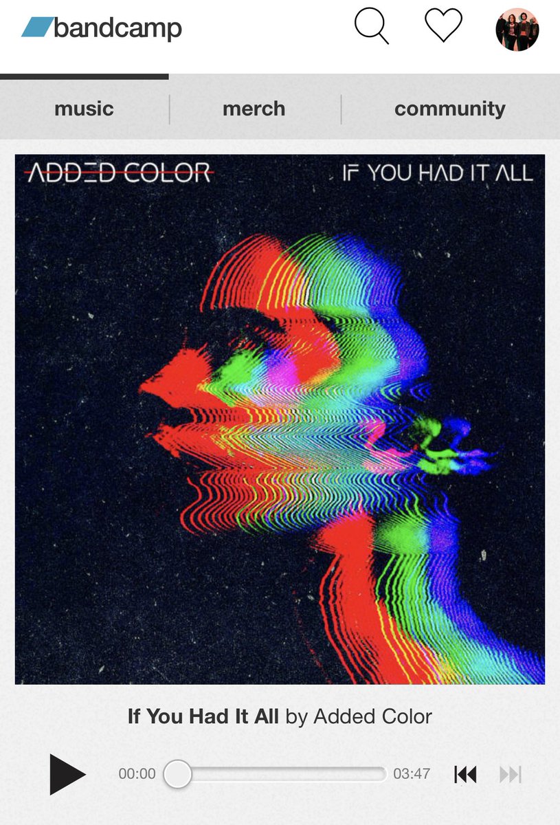 Today is #BandcampFriday and <a href="/bandcamp/">bandcamp</a> is waiving 💯 of their fees in support of artists. 

Visit addedcolor.bandcamp.com to pre-order our upcoming EP, merch &amp; more.