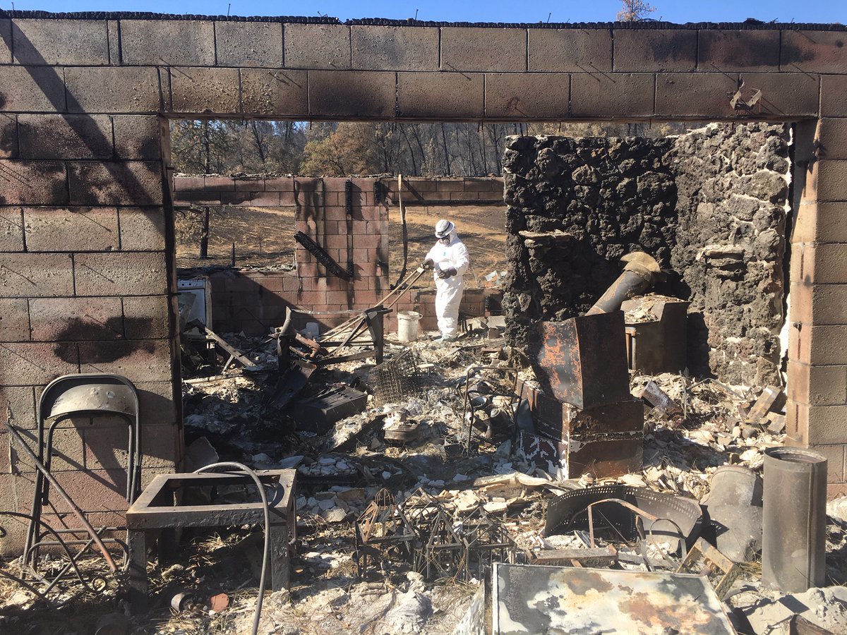 CaliforniaDTSC's tweet photo. #AugustFire update: DTSC has completed 38 parcels as of this morning. Track the progress as we remove household hazardous waste from residential properties that were impacted by the fire. https://t.co/tTImSfx9nu #CaWildfireCleanup https://t.co/gO1PcCYuMz
