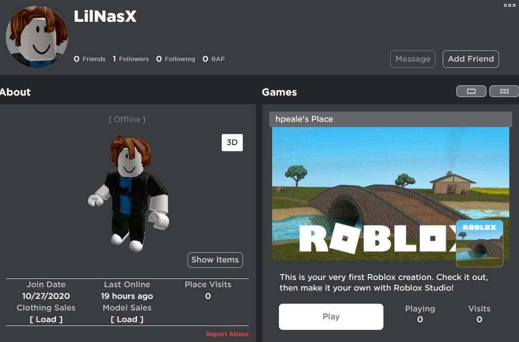 Bloxy News On Twitter And Here Are The Bundles This Testing Account Has One Of The Lil Nas X Bundles On As Of This Tweet Going Out Https T Co 1nogqc0akl Https T Co C7lwyajube - what was the previous name of roblox