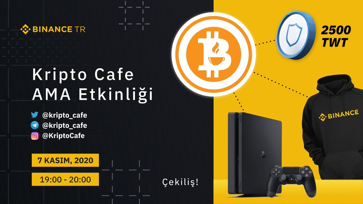 Yarın 19:00 'da herkesi <a href="/kripto_cafe/">Kripto Cafe</a> ile yapacağımız AMA etkinliğine bekliyoruz!

⏩ <a href="/kripto_cafe/">Kripto Cafe</a>
📌 t.me/kripto_cafe
🔔 19:00 - 20:00

Takip edip, RT yapmayı unutmayın🤌

Detaylar yarın etkinlikte🎁