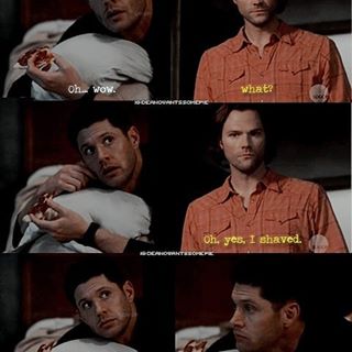 Dean can't reciprocate... sure JanPart 12