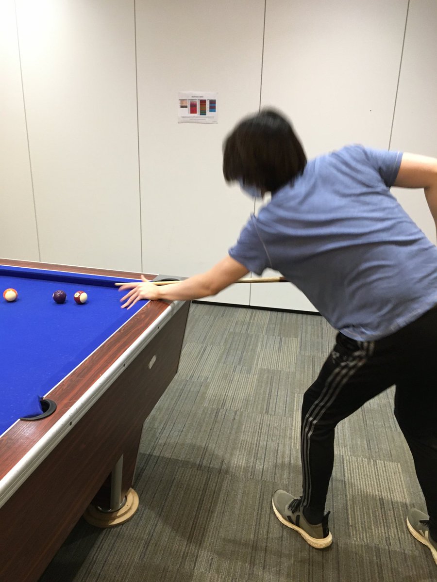 Socially distant bar night! It’s great to have the atmosphere back in house.