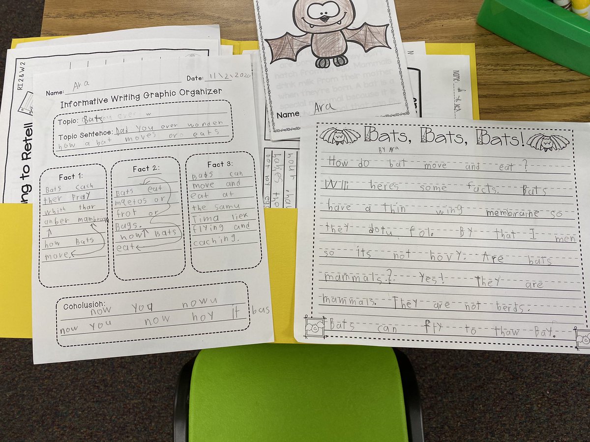 First graders have learned so much in our bat study!#DelMarHeights #funinfirst #MrsC