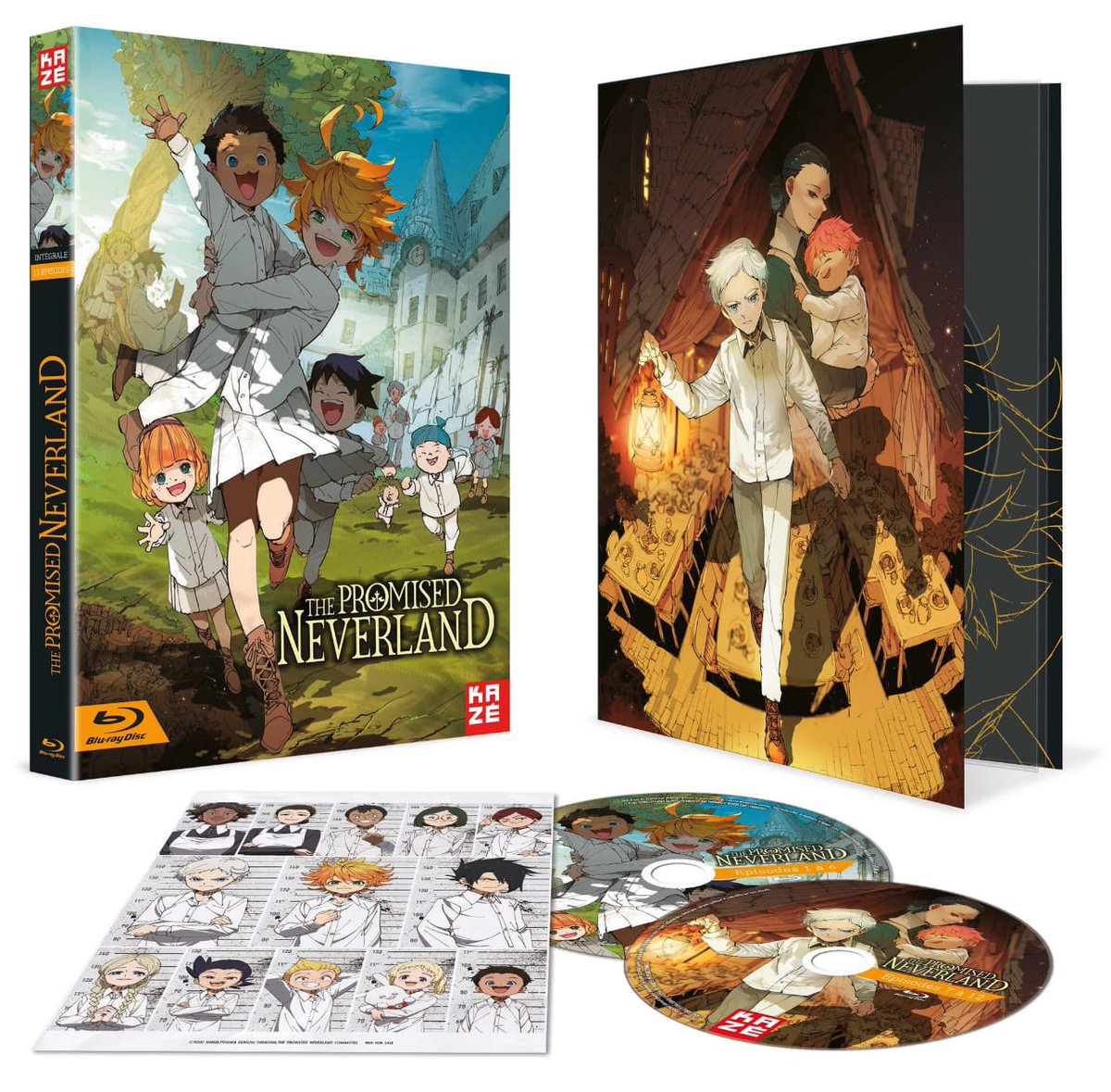 MadinJapanFest's tweet photo. Avec la récente annonce de la saison 2 de  #ThePromisedNeverland, depuis le 3 Novembre 2020 la première saison de l'anime est disponible en Blu-Ray et DVD chez @KazeFrance 👀. Les 12 épisodes sont disponibles en VOSTFR mais aussi en VF ! 😏
#Martinique #MadinJapanFestival https://t.co/A6emvSZiAM