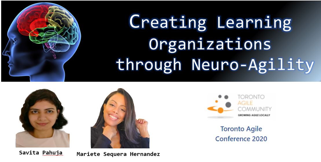MarieteSequera's tweet photo. It was a pleasure presenting with @savitapahuja at the Toronto Agile Conference 2020 @torontoagile https://t.co/2jfDlx5qiU