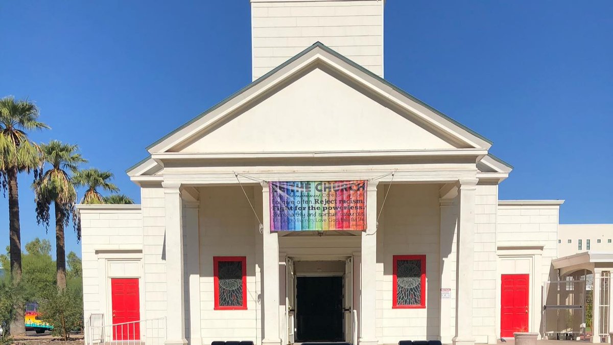 FirstChurchUCC's tweet photo. #FirstPHX is a community full of love and acceptance, and we can't wait to welcome you through our doors, in safe in-person gatherings as well as virtually! Wherever you are on your journey, you are welcome here. ❤️ https://t.co/xDs9vUC17k
