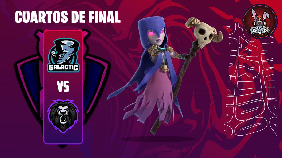 ¡Arrancamos con el #Día3 el Penultimo Día de los #4tosdeFinal Con este increíble Match Day!

#MatchDay

🔵 @GalacticStormCR
🆚️
🔴 @LyonixGaming

Hoy tenemos este increíble Match Day! Les deseamos suerte Equipos, y que el mejor gane🤩.