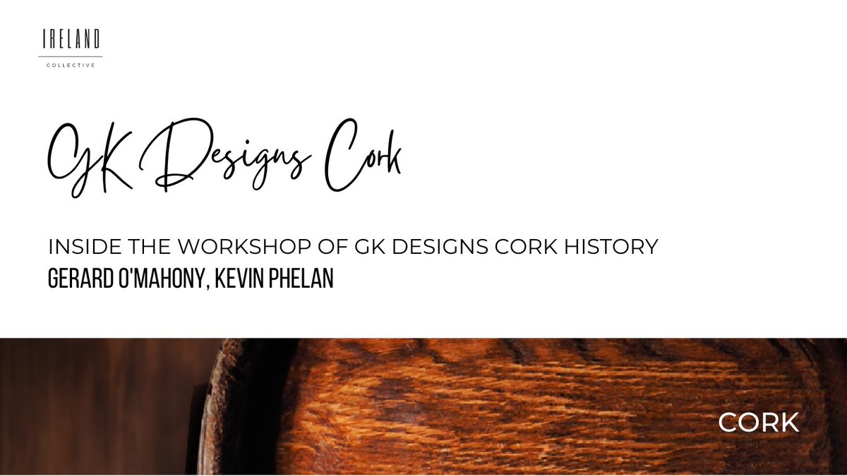FAREPLATE's tweet image. Join the @IRECollective experience on Nov. 14 &amp;amp; 15 and learn more about how #whiskey barrels are transformed into furniture with GK Designs #Cork

To book visit: irelandcollective.com