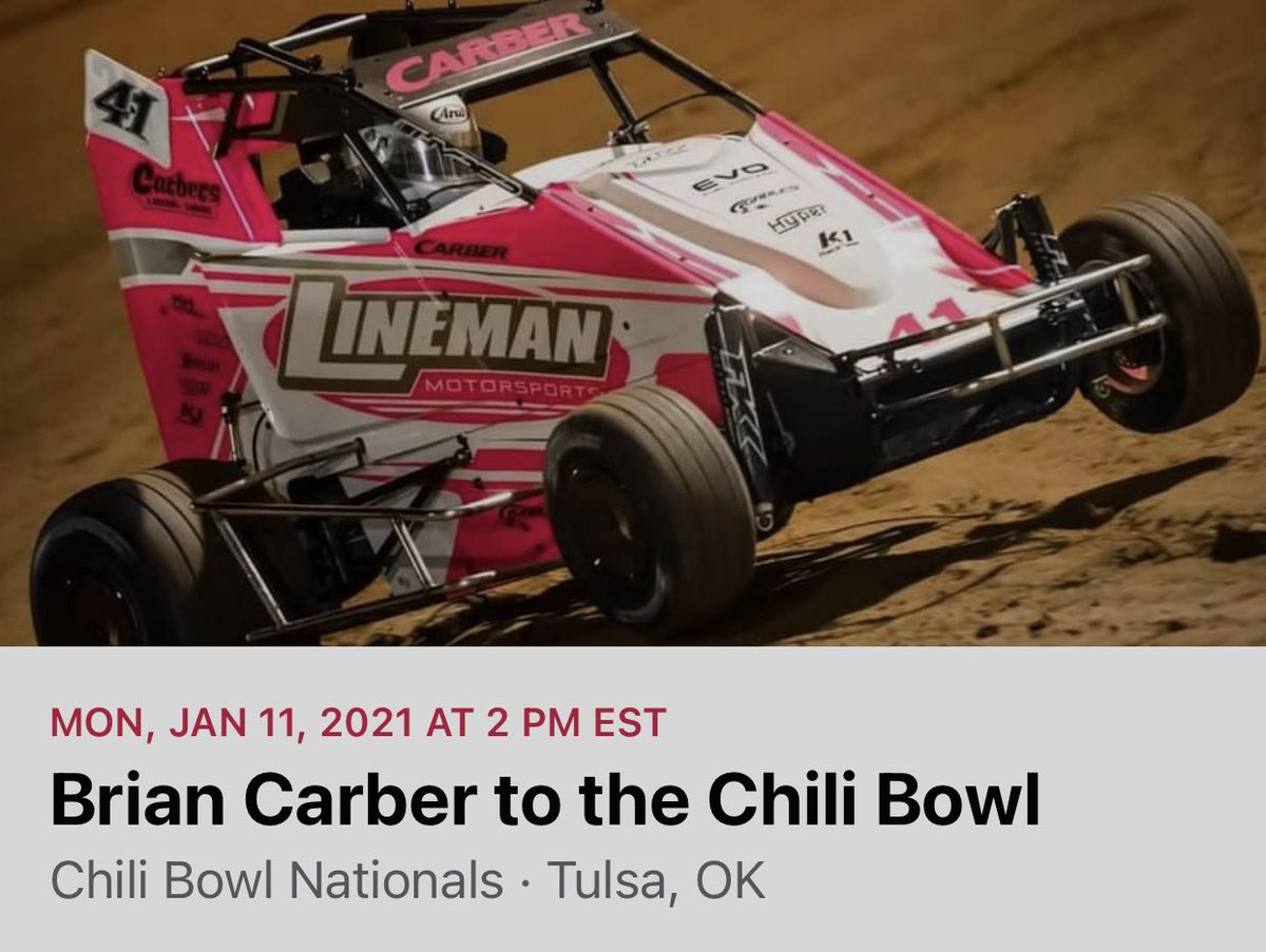 Walkapedia_'s tweet photo. Looks like they’re raising the money through this Facebook group; if you’re interested in donating.

This is to help Pennsylvania standout @BrianCarber_ secure a ride with @KKM_67 at the 2021 Chili Bowl Midget Nationals.

Keep Up Here: https://t.co/SRvGCTwcqM https://t.co/8wpLaM9TwG