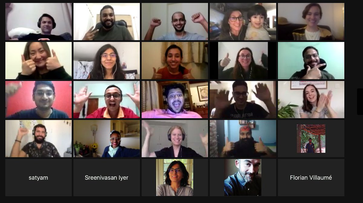 SiegnerAlana's tweet photo. A huge and heartfelt congratulations 🎉🚀 to our second cohort of https://t.co/GAPI8W19KQ learning fellows for completing our 12-week course today, can't wait to support their next steps in their climate action journeys!! #learningforaction #climatesolutions #communityofpractice https://t.co/MkuGxG8p1G