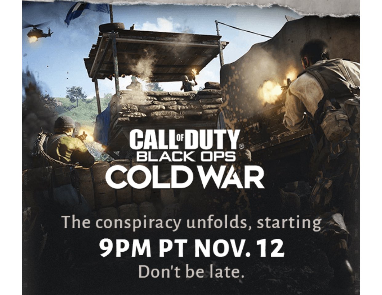 call of duty black ops cold war release date