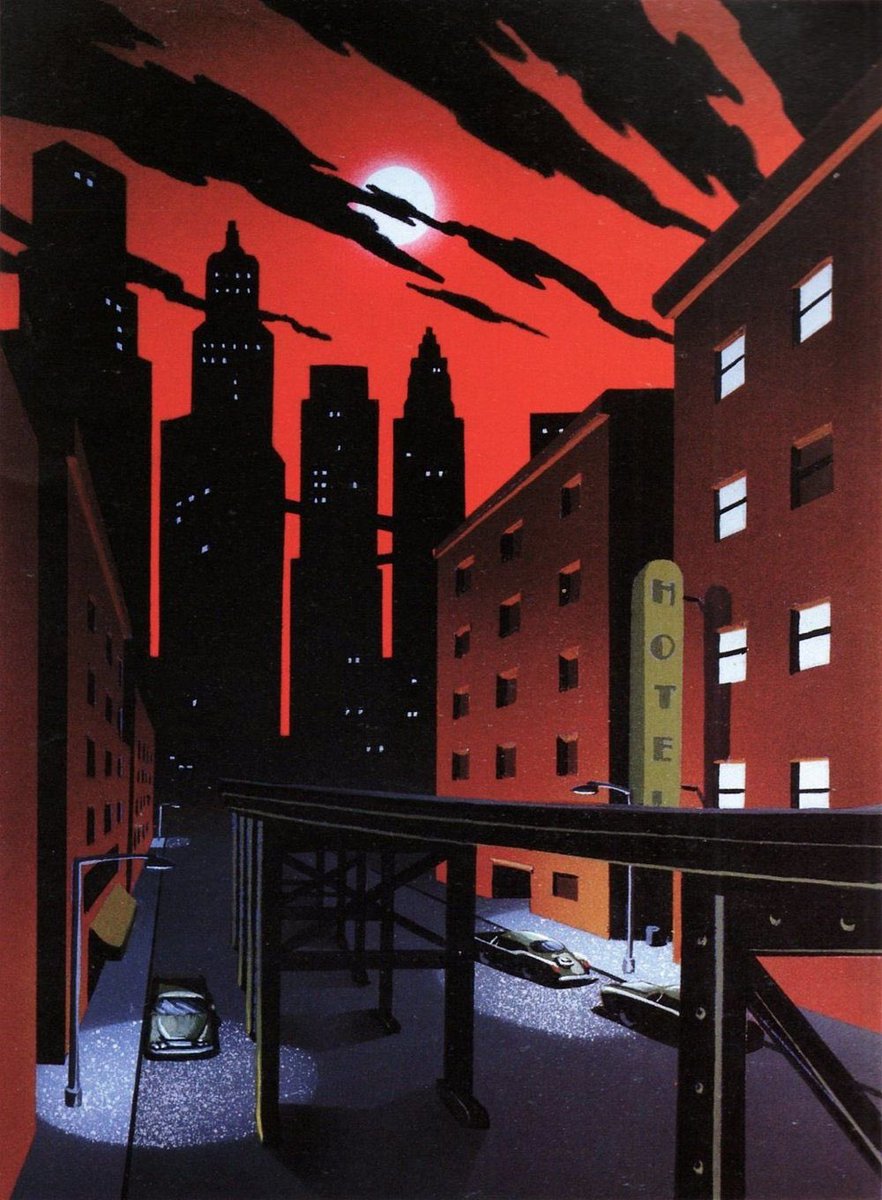 ddoniolvalcroze's tweet image. Backgrounds from BATMAN: THE ANIMATED SERIES (1992)