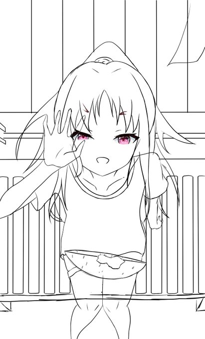 これ目の塗りどうですかね、いい目塗り見つかんなくて悩み中 