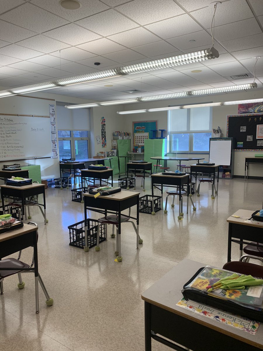 Room 120 is ready and waiting for the return of 3DA!  We can’t wait to see your smiling faces (behind your masks of course) 😷