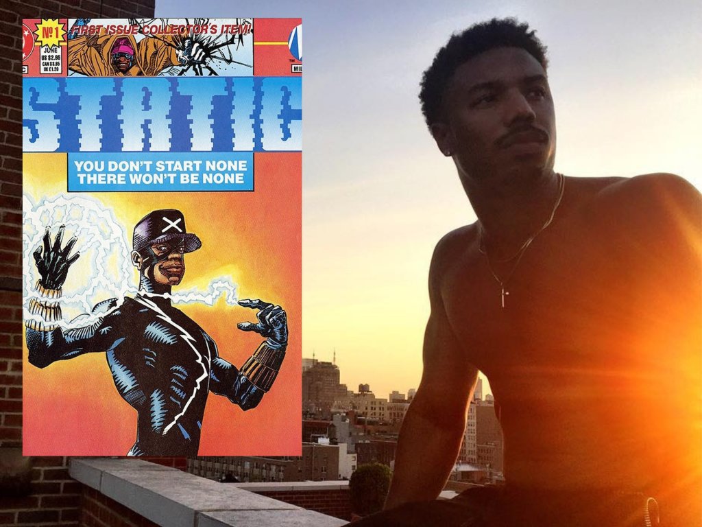 mrcottontop's tweet photo. New post (Michael B. Jordan Will Produce Static Shock Movie Based On The DC Comics Character) has been published on MrCottontop - https://t.co/Dtyc2RWBFn https://t.co/sY125CpOQx