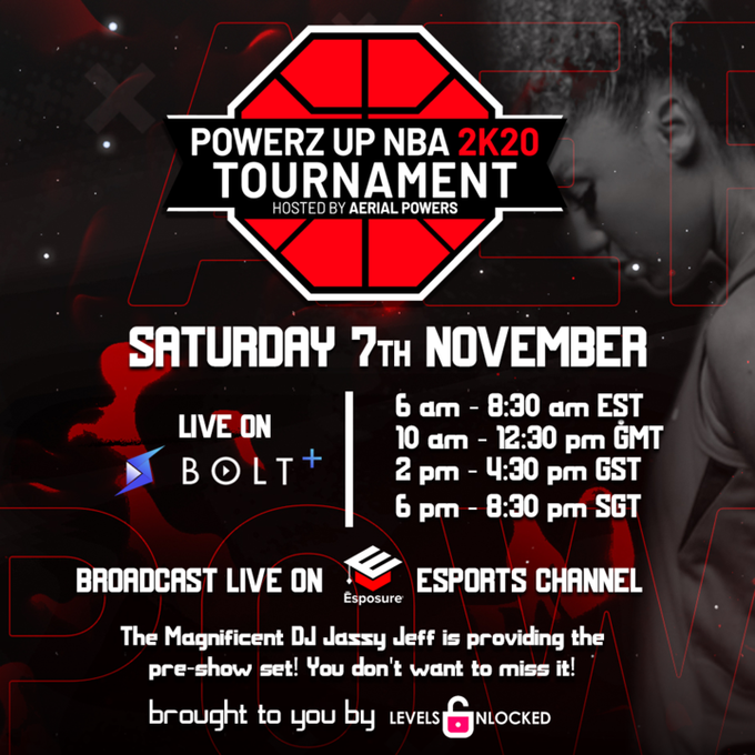 JRibandeau090's tweet photo. Rejoignez-nous sur BOLT+ demain pour le All Women Powerz UP #NBA2K20, présenté par Starburst et animé par Aerial Powers, joueur de la WNBA
Téléchargez BOLT+ (iOS&Android) https://t.co/kRIG0BOUOM
#BOLT #womeninesports #Esports #Esposure #LevelsUnlocked #powerzup #AerialPowers https://t.co/yxeLTzvgHU