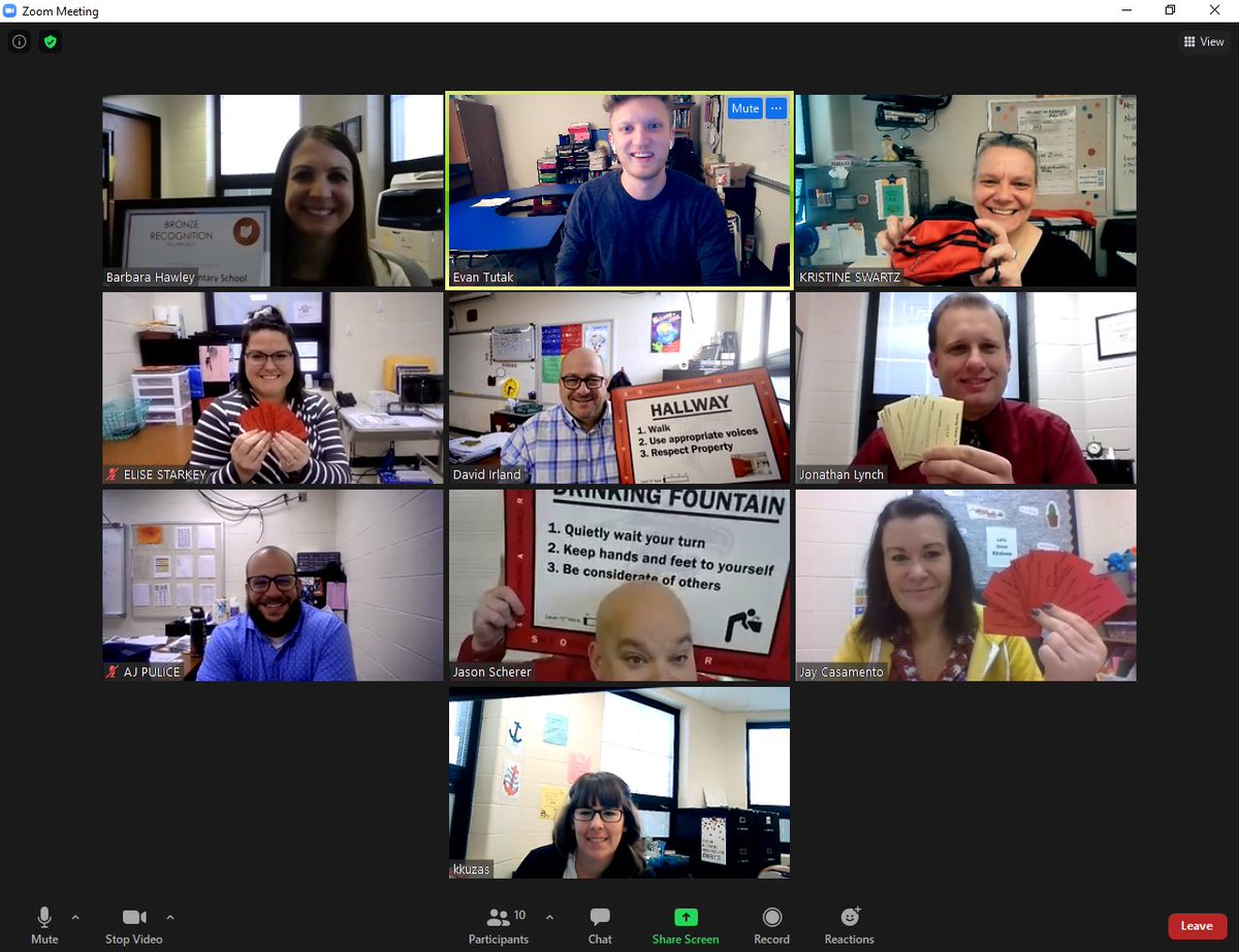 brimfieldelem's tweet photo. We had a great PBIS meeting talking SEL! https://t.co/jHrBSiHBPp