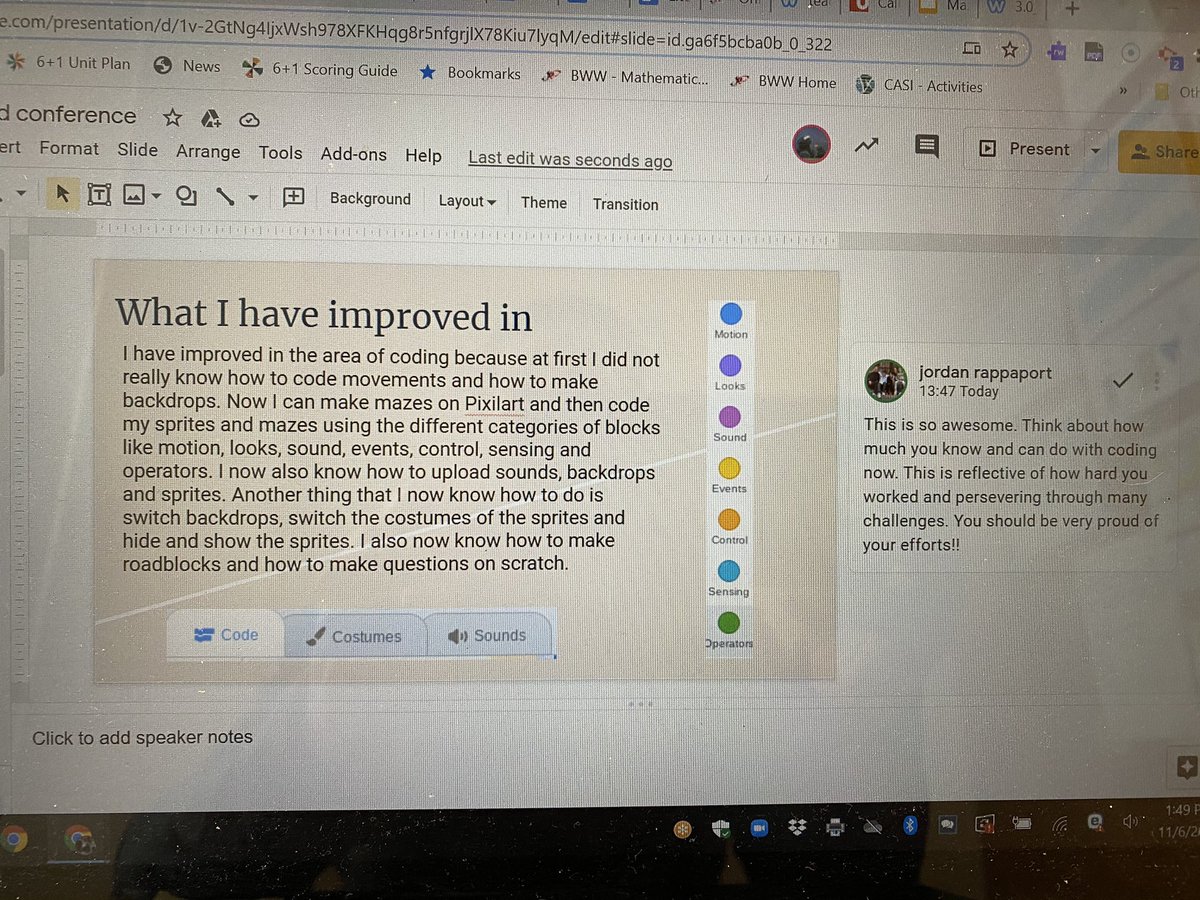 JRappaport27's tweet photo. Ss develop portfolios to show learning they are most proud of, what they have improved in, what they feel they can improve in and how they reflect on their learning. Through this approach, I believe students become active agents in steering the ship of their own learning. https://t.co/gseRFlLrBO