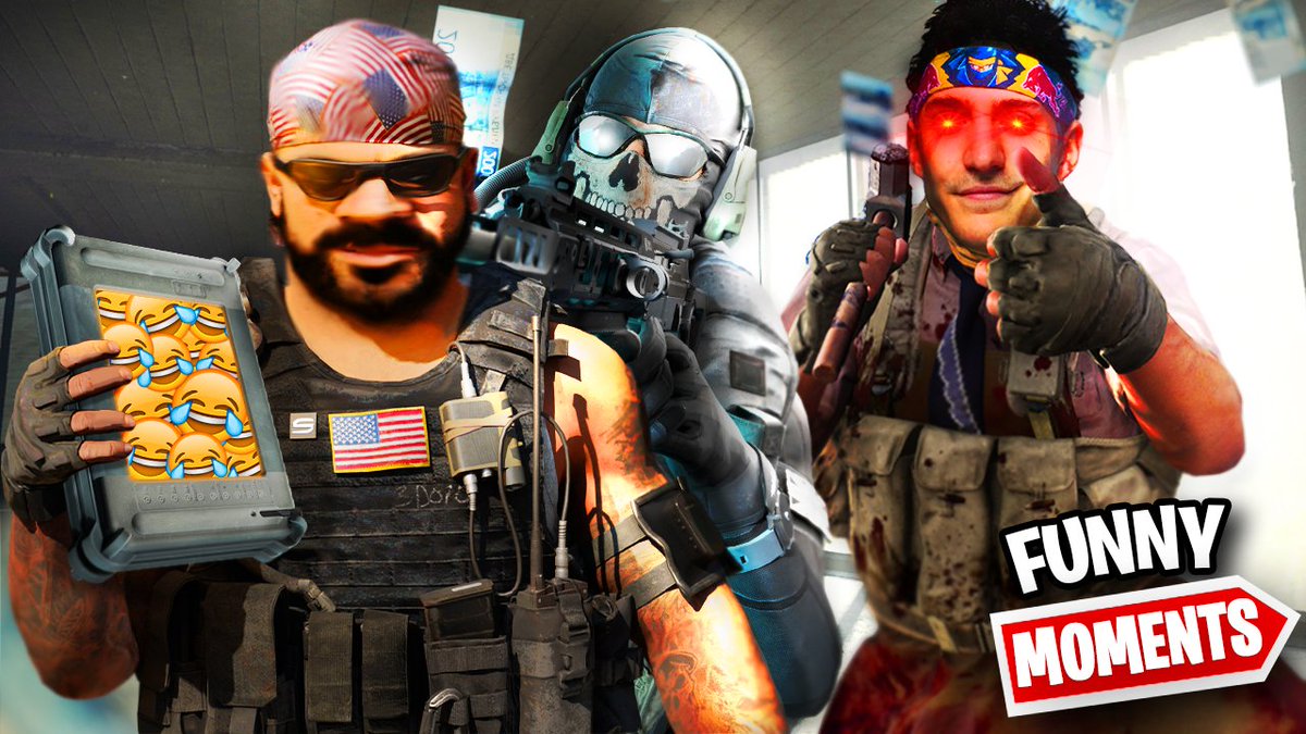 caskayd's tweet photo. NEW VIDEO
Modern Warfare FUNNY MOMENTS That make us look stupid...
❤️➕♻️
🔗: https://t.co/OeZlAB6ZbI
#SynCaskayd
ft. @jwimbo @ObiJai @zStarky https://t.co/C6relrNzR8