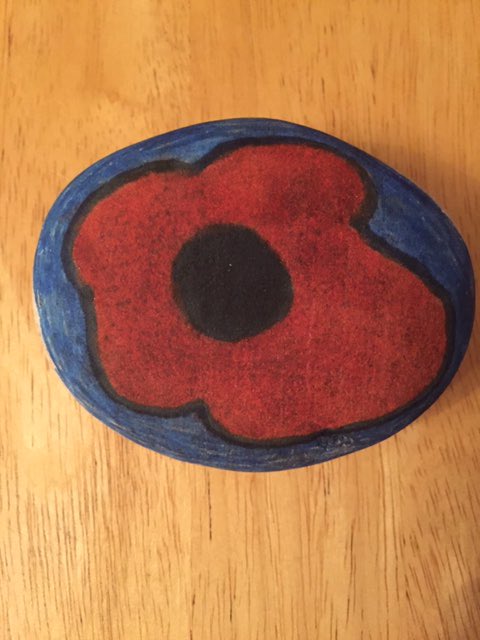 #NorwichRemembers this has come from 1st Norwich brownies