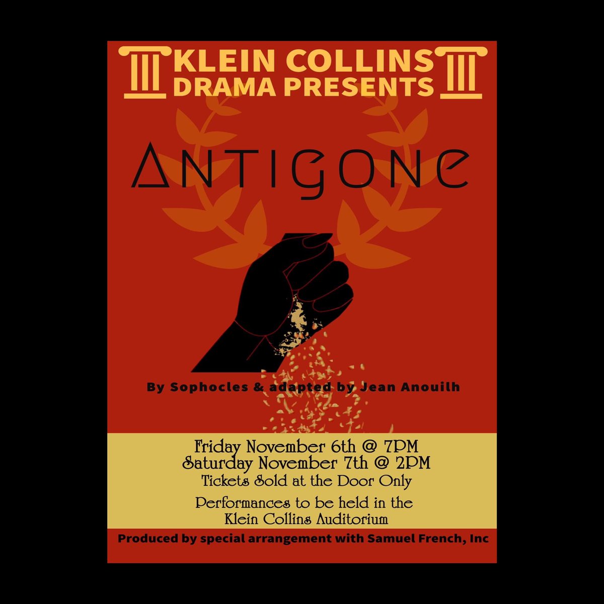 CollinsDrama's tweet photo. Updated Poster! https://t.co/C8CbuK7KFJ