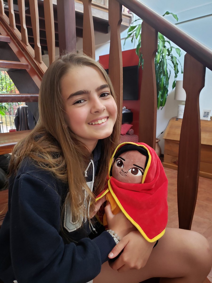 Proud to raise another little rebel...<a href="/wearelittlereb1/">wearelittlerebels</a> 
Thanks <a href="/MjSpitalnik/">Majo Spitalnik</a>, we have our own inspiring Malala!!
