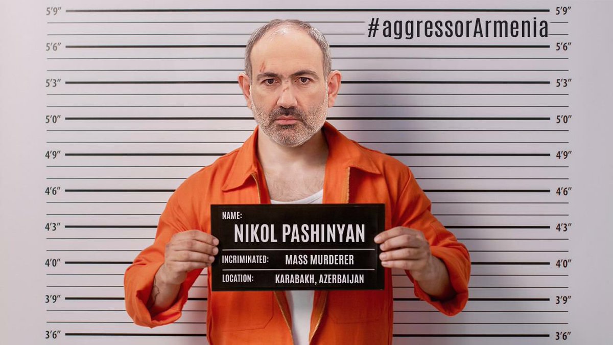 Nikol is such an incompetent leader that he doesn’t even think of post-war situation.
#aggressorArmenia All the criminals who are responsible for the suffering of people will be punished. <a href="/NikolPashinyan/">Nikol Pashinyan</a>  is the first to go!
Nascist leaders like <a href="/NikolPashinyan/">Nikol Pashinyan</a> will be overthrown