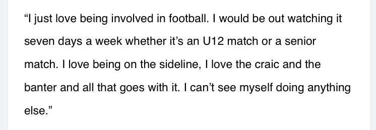CrossanBrendan's tweet photo. A few quotes that didn’t make it for tomorrow’s feature with Baker...but worth a mention here https://t.co/pmmmOcM8iX