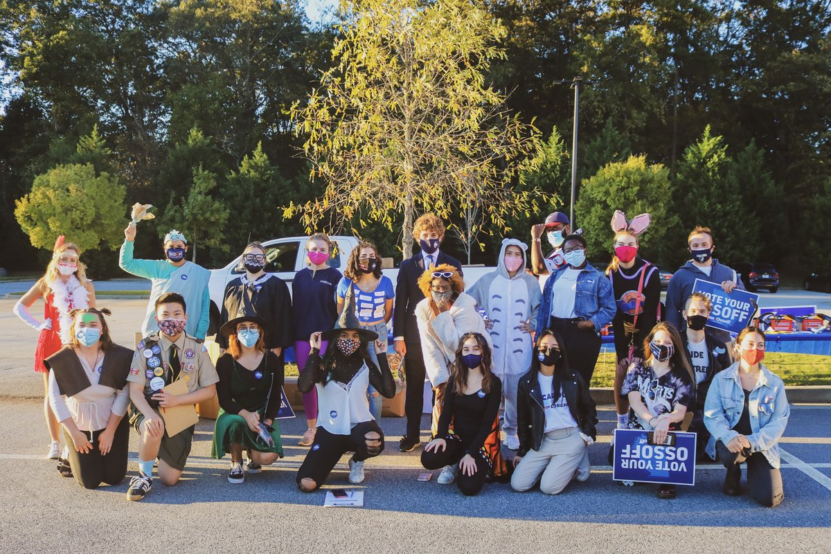 Looking forward to deploying our  #GA07 field team for  @Carolyn4GA7's friends  @ReverendWarnock and  @ossoff and continuing to watch the democratic infrastructure here grow.  https://secure.warnockforgeorgia.com/page/s/website_vol