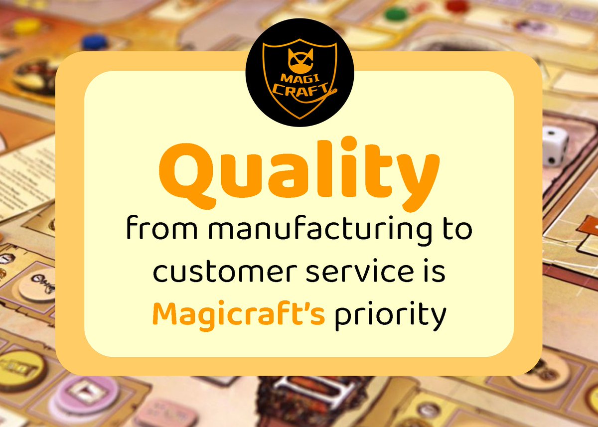 We value quality! Email -> info@magicraft.cn for a quote!

#boardgames #boardgame #boardgamegeek #bgg #bggcommunity #tabletop #tabletopgames #cards #cardgames #puzzles #fun #geek #gaming #manufacturing #makinggames #magicraft #values #quality