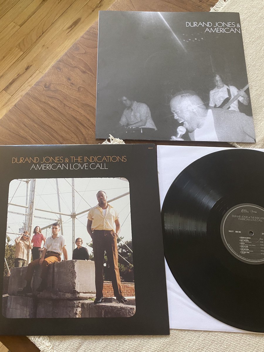 collinleeolou's tweet photo. Today we’re listening to Durand Jones &amp; The Indications timeless album American Love Call. If you don’t know this incredible soul group, do yourself a favor and check them out https://t.co/1sZQ9CochS