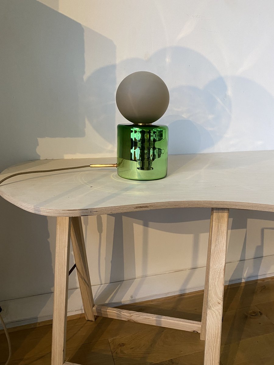 Table lamp #glasslighting