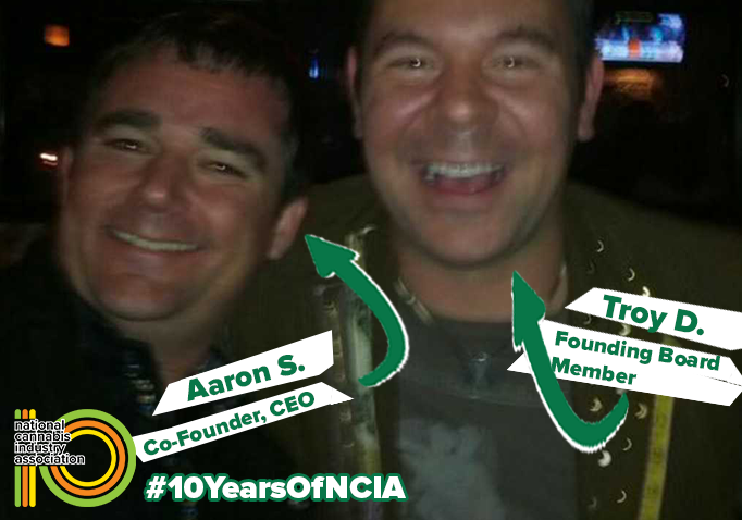 NCIAorg's tweet photo. #FlashbackFriday, NCIA CEO Aaron Smith and Founding Board Member Troy Dayton moments after Colorado and Washington became the first two states to legalize adult-use cannabis eight years ago today.

Many, many more have legalized since but the work at NCIA is far from over! https://t.co/8CyqCbjwpe