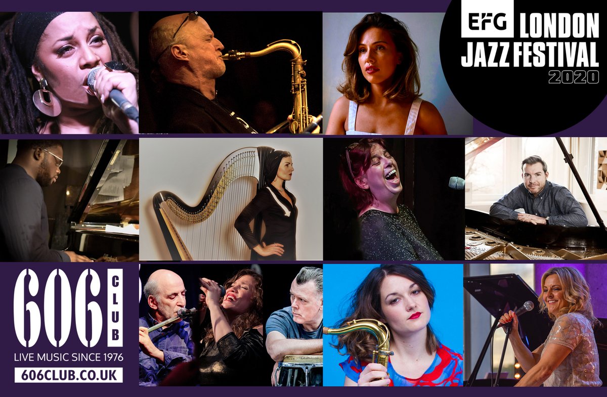 The 606 Club (@606club) on Twitter photo The 2020 EFG <a href="/LondonJazzFest/">EFG London Jazz Festival</a> starts in just one week! Now on our state-of-the-art streaming portal #606Online & feat <a href="/TheImaani/">Imaani</a> <a href="/Morners/">Mornington Lockett</a> <a href="/georgia_cecile/">Georgia Cécile</a> <a href="/AlinaHarpist/">AlinaHipHarp</a> @lianecarroll <a href="/GwilymSimcock/">Gwilym Simcock</a> @snowboymark <a href="/trishclowes/">Trish Clowes</a> <a href="/CMartinjazz/">Claire Martin OBE</a> & more
606club.co.uk/efglondonjazzf… #wearejazz The 2020 EFG <a href="/LondonJazzFest/">EFG London Jazz Festival</a> starts in just one week! Now on our state-of-the-art streaming portal #606Online & feat <a href="/TheImaani/">Imaani</a> <a href="/Morners/">Mornington Lockett</a> <a href="/georgia_cecile/">Georgia Cécile</a> <a href="/AlinaHarpist/">AlinaHipHarp</a> @lianecarroll <a href="/GwilymSimcock/">Gwilym Simcock</a> @snowboymark <a href="/trishclowes/">Trish Clowes</a> <a href="/CMartinjazz/">Claire Martin OBE</a> & more
606club.co.uk/efglondonjazzf… #wearejazz