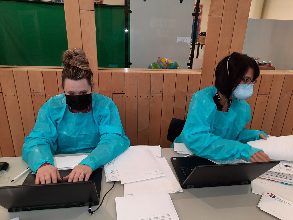 Salukis26's tweet photo. #BCSDCovidTeams doing a great job with student &amp; staff testing https://t.co/PH0fsQx8JC