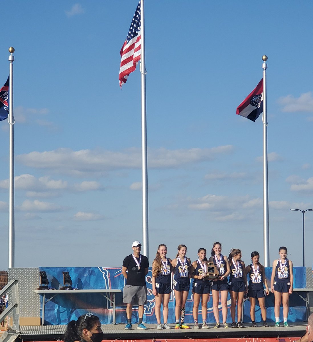 Lancer Nation is proud of our Girls Cross Country team for finishing 3rd in STATE!!! #LANCERNATION #LANCERPRIDE 
<a href="/xcrosscountry/">StPXcc</a>