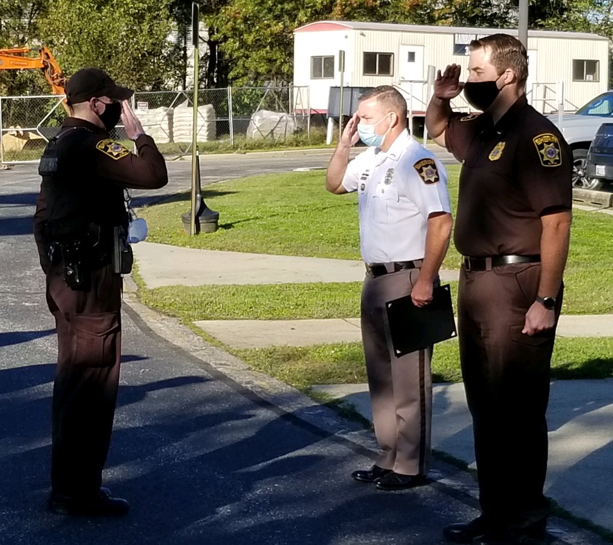 CCSOMD's tweet photo. Congratulations to Correctional Officer Giroux #2728 on his promotion to Correctional Officer II #CCSOPRIDE https://t.co/KwS8b1QJBg
