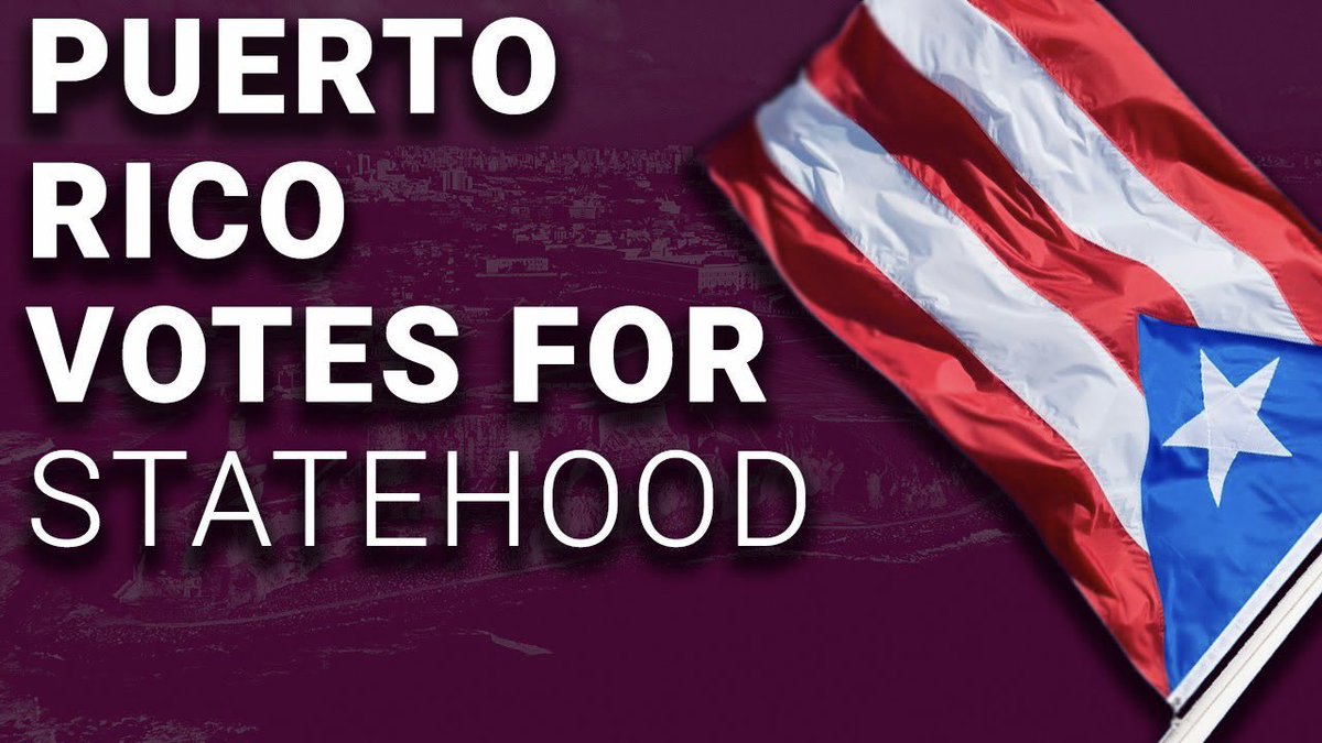CharlesARodrig2's tweet image. Puerto Rico voted for statehood fair and square. Congress must support the will of the people of Puerto Rico. America cannot demand democracy abroad if it ignores the plebiscite results and denies its citizens of Puerto Rico equal rights that only statehood can provide.
