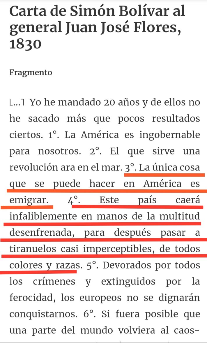 osoivan1's tweet photo. Simón Bolívar lo predijo casi 200 años atrás... https://t.co/s3JJrSUJyw