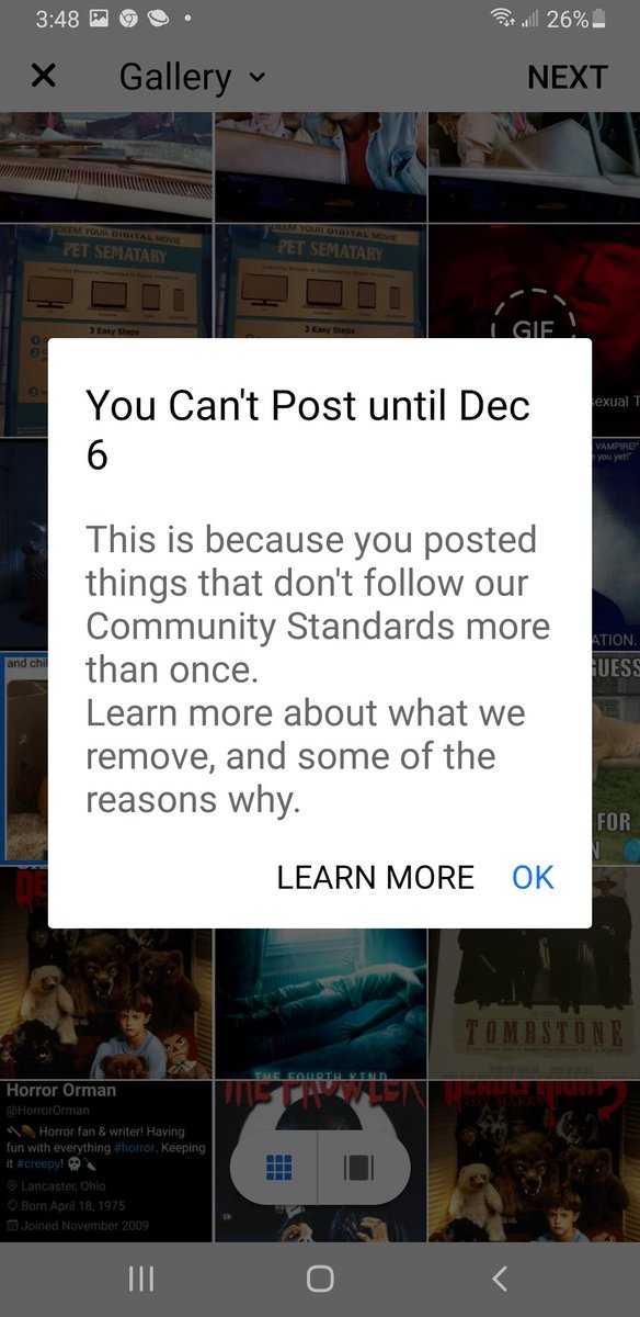 HorrorOrman's tweet photo. Hey fuck #facebook https://t.co/TkQh0dkQLL