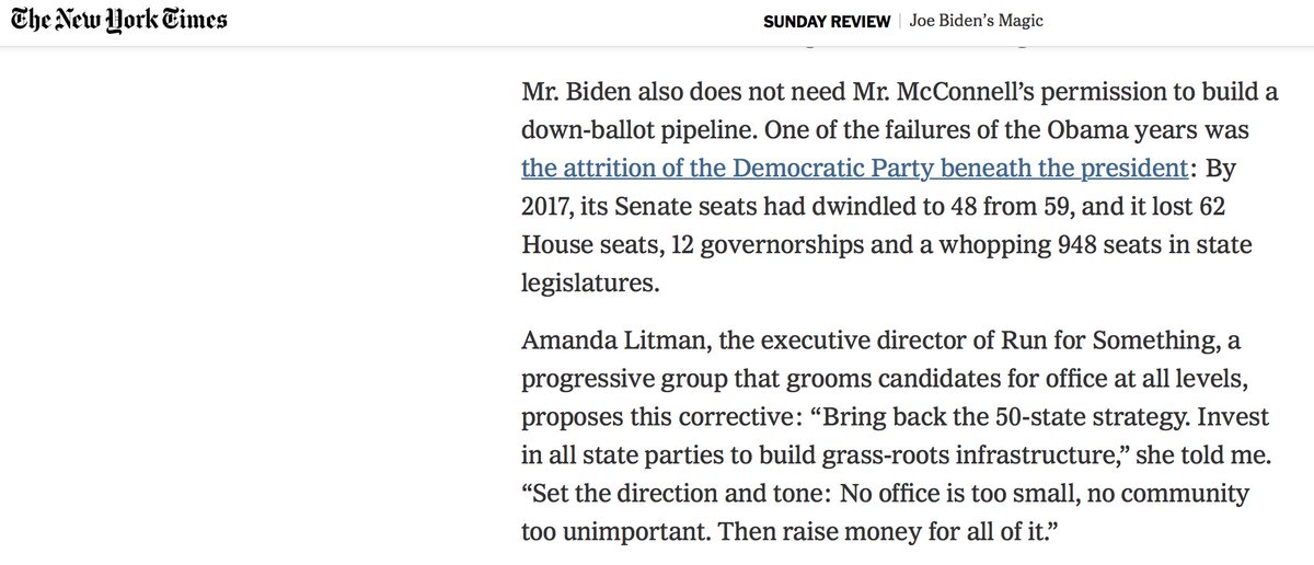 And as  @amandalitman reminds us, you don't need a permission slip from  @senatemajldr to build your own party more effectively than Obama did. https://www.nytimes.com/2020/11/06/opinion/sunday/joe-biden-president-policy.html