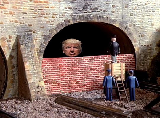 scaddingk's tweet image. The US election got me thinking - Donald Trump's position feels awfully familiar.  Then figured it out - The Sad Story of Henry from Thomas the Tank Engine! #USElection