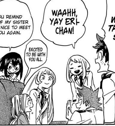 Manga ch.184: They meet and talk with Eri 