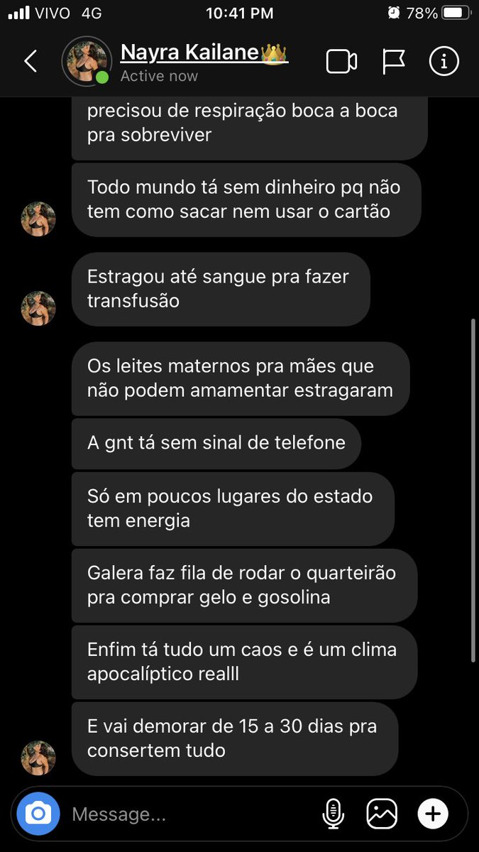 napoli_______'s tweet photo. Gente, uma menina do Amapá me mandou essa mensagem e pediu pra divulgar O NIVEL do que ta acontecendo lá
Eu to sem chão, não sei o que fazer, como ajudar mas isso precisa chegar no máximo de pessoas possível. https://t.co/2ObWM6HTD5