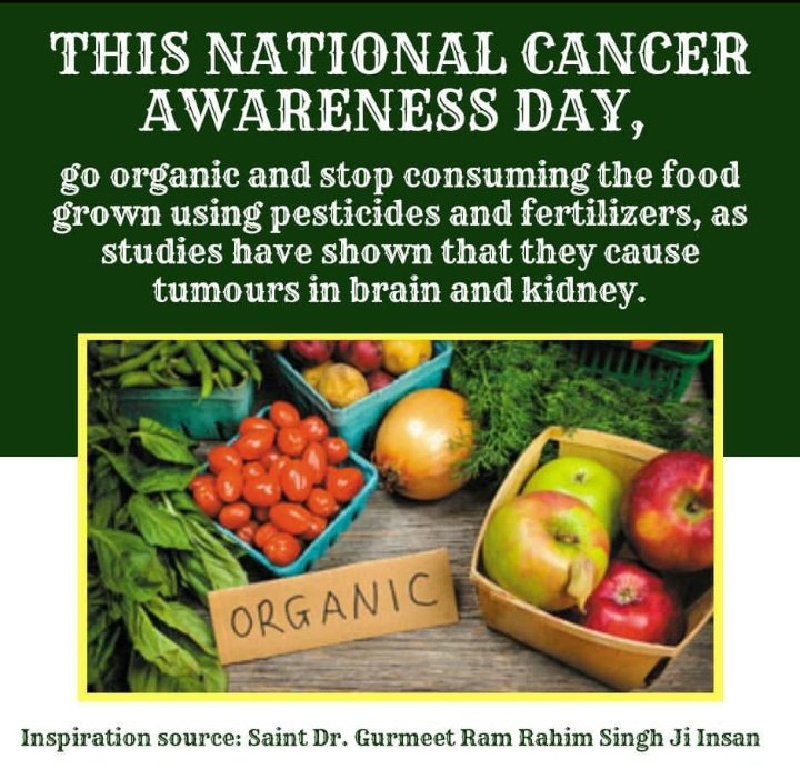 #NationalCancerAwarenessDay 
Thereare manyfactors responsiblefor cancer.Timelytreatment helpsbut along withthat,willpowerofperson play akey role.Thousandscancer patientsat @derasachasauda have defeated advancedcancer bycontinuous meditationtaught bySaint Dr. @GurmeetramrahimJi