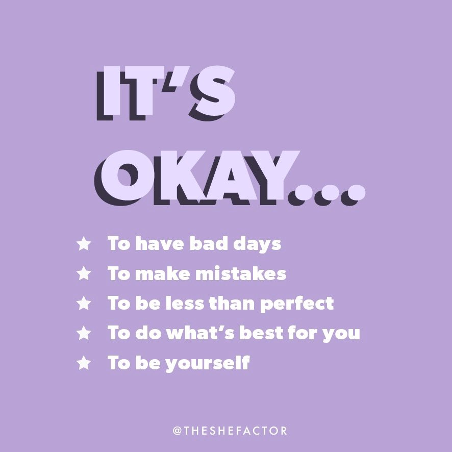 shefactor's tweet photo. We’re giving you permission to feel ALL of this this, today and everyday.

What are you going to do to replenish after this long week? 💜 https://t.co/Q70mYYUavc