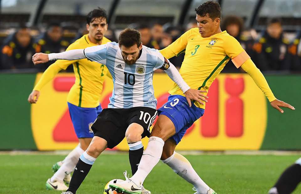 12/14­­­­­­­­­­­­­­­­­­"Thiago Silva is the Messi of defenders. The question is no longer if he is the best defender in the world because he is quite simply one of the best players in the world — better than Cannavaro when he won the Ballon d’Or.” – Alain Roche, 2013